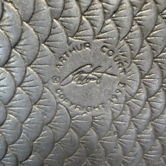 Arthur Court 1993 Aluminum?? Fish Trout Tray Serving Platter - Picture 2 of 5